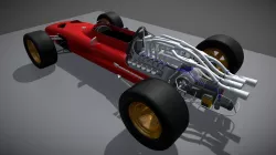 Gravity Sketch VR 1967 Ferrari 312 / F1 car