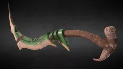 Green Ancient Sword