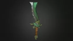 Green Steel Sword