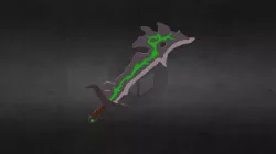 Green sword