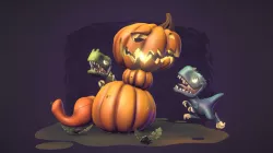 Halloween Dino Lantern