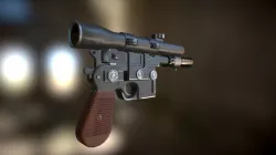Han Solo DL-44 heavy blaster pistol