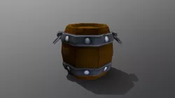 Hand Painted Barrel Practice