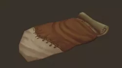 Hand painted sleeping Bed