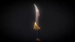 Hand Textured Sword