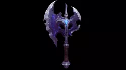 Handpainted Axe