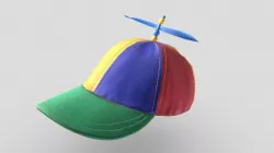 HAT - Propeller Silly Hat - PBR Game Ready