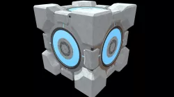 HD Portal 2 cube - clean