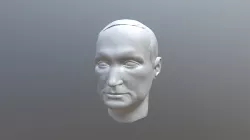 Head of a man