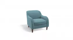Helena Armchair, Textured Weave Teal