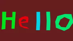 Hello World 3D