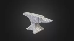 High poly Blacksmith Anvil