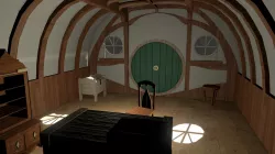 Hobbit House Entrance