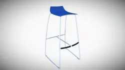 Hoop Bar-blue