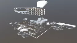 Hopper-Copter SWARM Vaccine Lab Satellite Runway