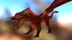 Horn head dragon