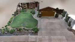 House and Front Yard via Tango Constructor