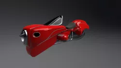 Hoverbike Textured