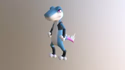 Humanoid lizard - Ste