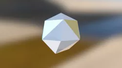 Icosatrihedron With 3 Regular Heptagons