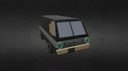 Inverminator van (model from senior project.)