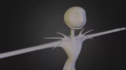 Jack Skellington Low Poly