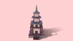 japanese shrine - pagoda