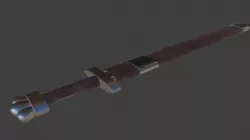 Kaan Ven - Sword (With scabbard)