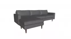 Kace Sectional Slate Gray - 101404