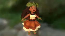 Kahiko Hula Dancer