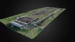 Kasmenai, archaic temple