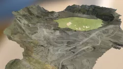 Kawah Gunung Kelud