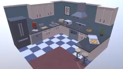 Kitchen with "=" 2