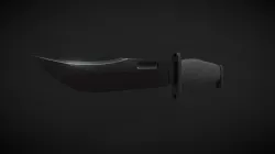 Knife Lowpoly