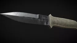 knife plastic grip