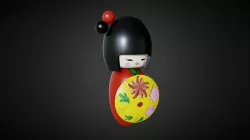 Kokeshi Boneca japonesa 04