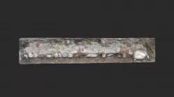 Kristianstads första prästgård – östra mur