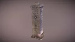 La Tour de l'horloge de Saint-Martin-de-Brômes.