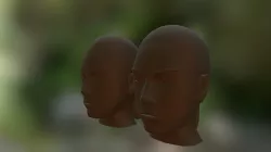 Lady Head Modeling