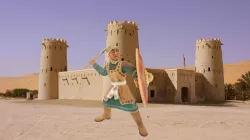 Lanciere, arabo, Arabic Foot soldier with spear