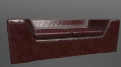 Large Leather Sofa