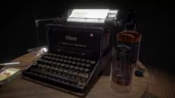 Late Night Poem (Typewriter Noir)