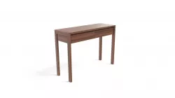 Ledger Dressing Table, Dark Stain Elm