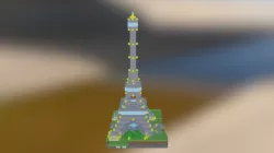 Leffie tower 3d in minecraft unblocked