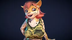 Leopard Girl Furry