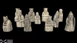 Lewis Chess Pieces: Complete Set