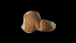 Limestone statue of a sphinx