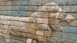 LION IN RELIEF