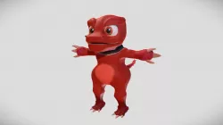 Lizard Character Model