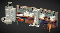 Low-Fi Chaotic Office